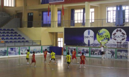 Trường Tiểu học Quảng Cư vô địch giải bóng đá tiểu học thành phố Sầm Sơn Cup Đông Á năm 2020